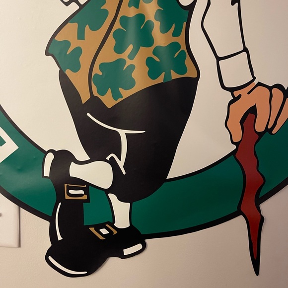 Boston Celtics huge wall sticker in perfect condition - Picture 6 of 6